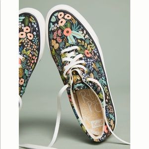Keds X Rifle Paper Co. Lourdes Sneakers Sz 8